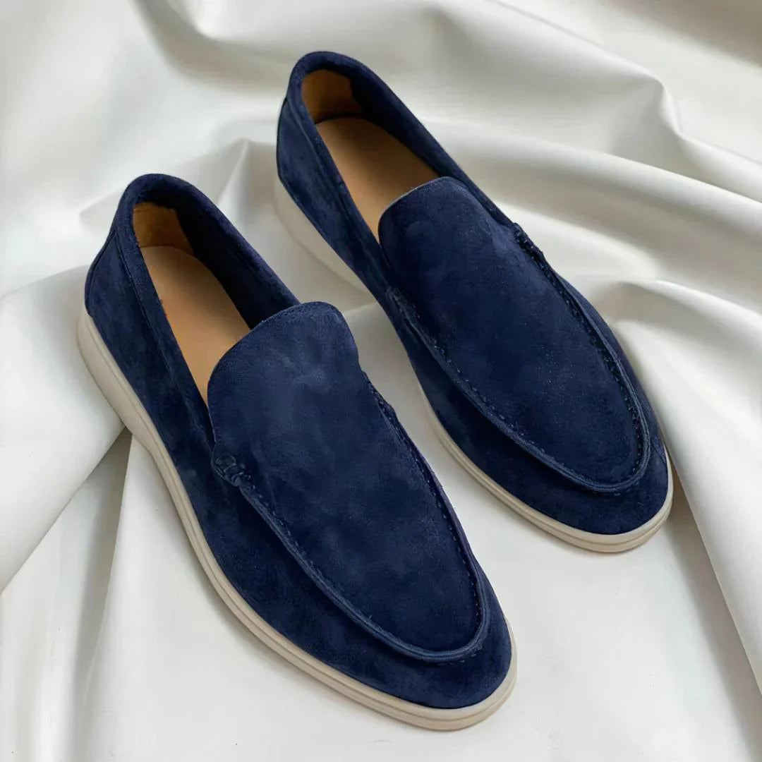 Mocasines de ante atemporales para la elegancia diaria