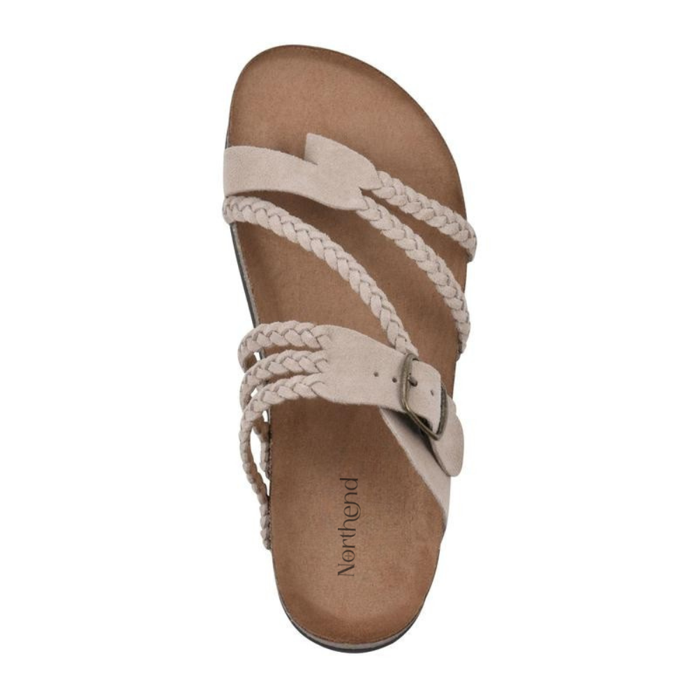 Sandalias trenzadas de corcho Hayleigh — Tus pies llamaron. Quieren estas sandalias.