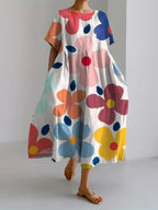 Vestido de verano floral de Valeno