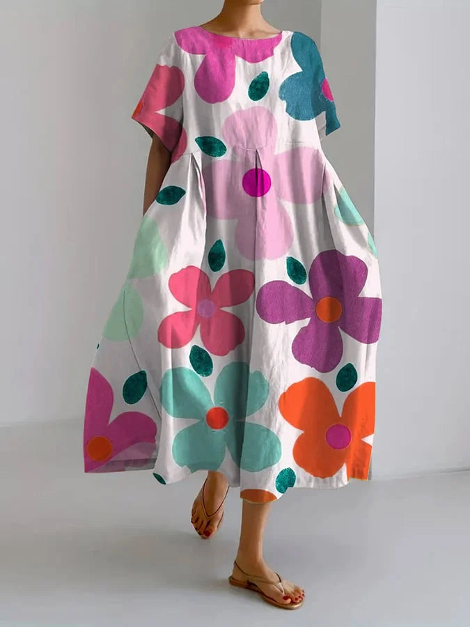 Vestido de verano floral de Eli