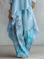 Giselle |Conjunto floral fluido asimétrico
