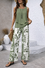 Cecilia | Fluido Floral Completo Palazzo