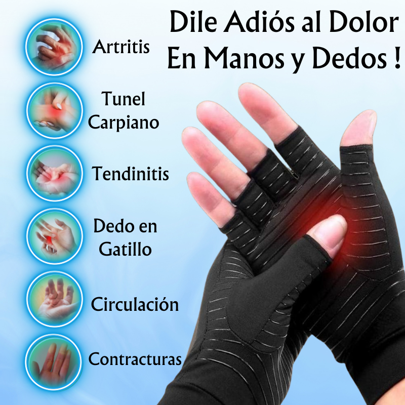 Guantes de Compresión de Cobre