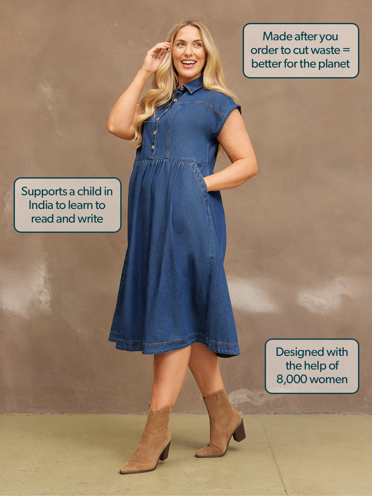 Vestido Vaquero Rhiona