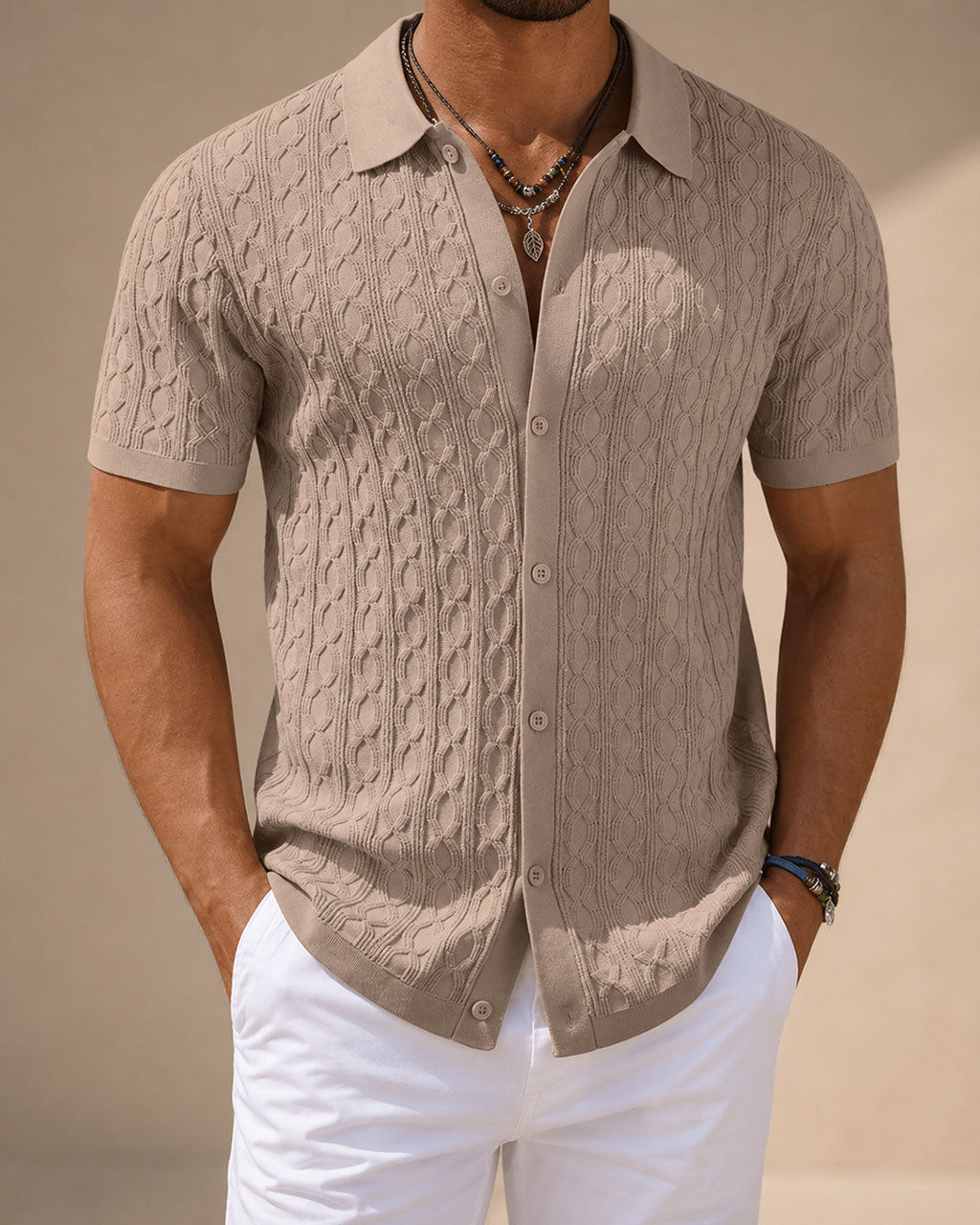 Polo de punto Capri - Punto ultrasuave, comodidad clásica