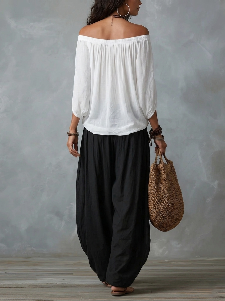 Isabella | Conjunto completo de estilo bohemio fluido