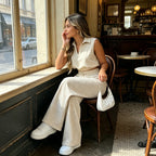 Conjunto Exclusivo de 2 piezas: Top Tendencia y Pantalón Ancho