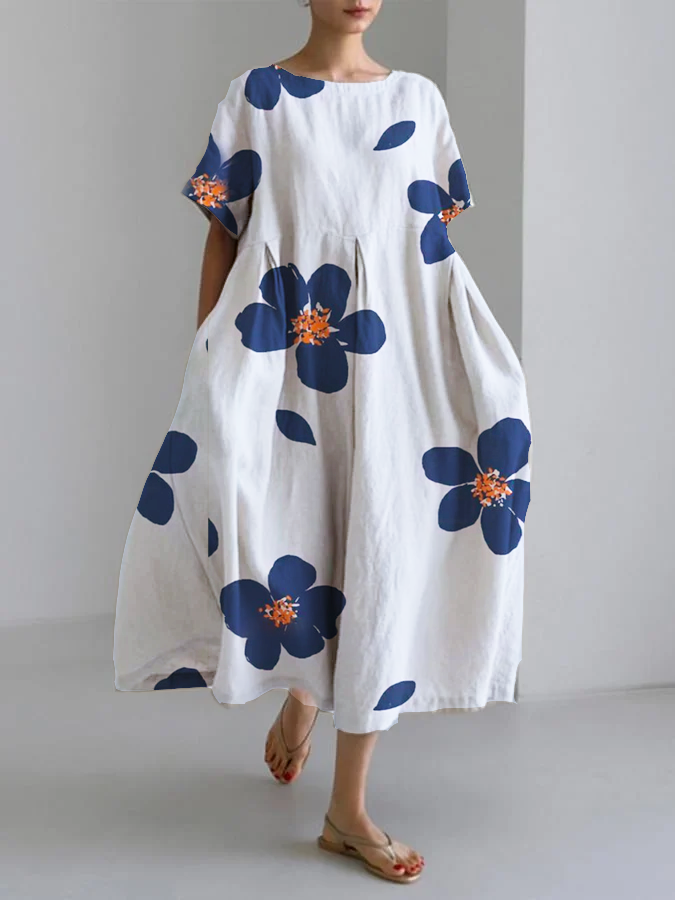 Vestido de verano floral de Novi