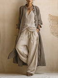 Valentina | Soft Suit with Overcoat