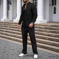 Conjunto de dos piezas casual para hombre y pantalón – cómodo y con estilo