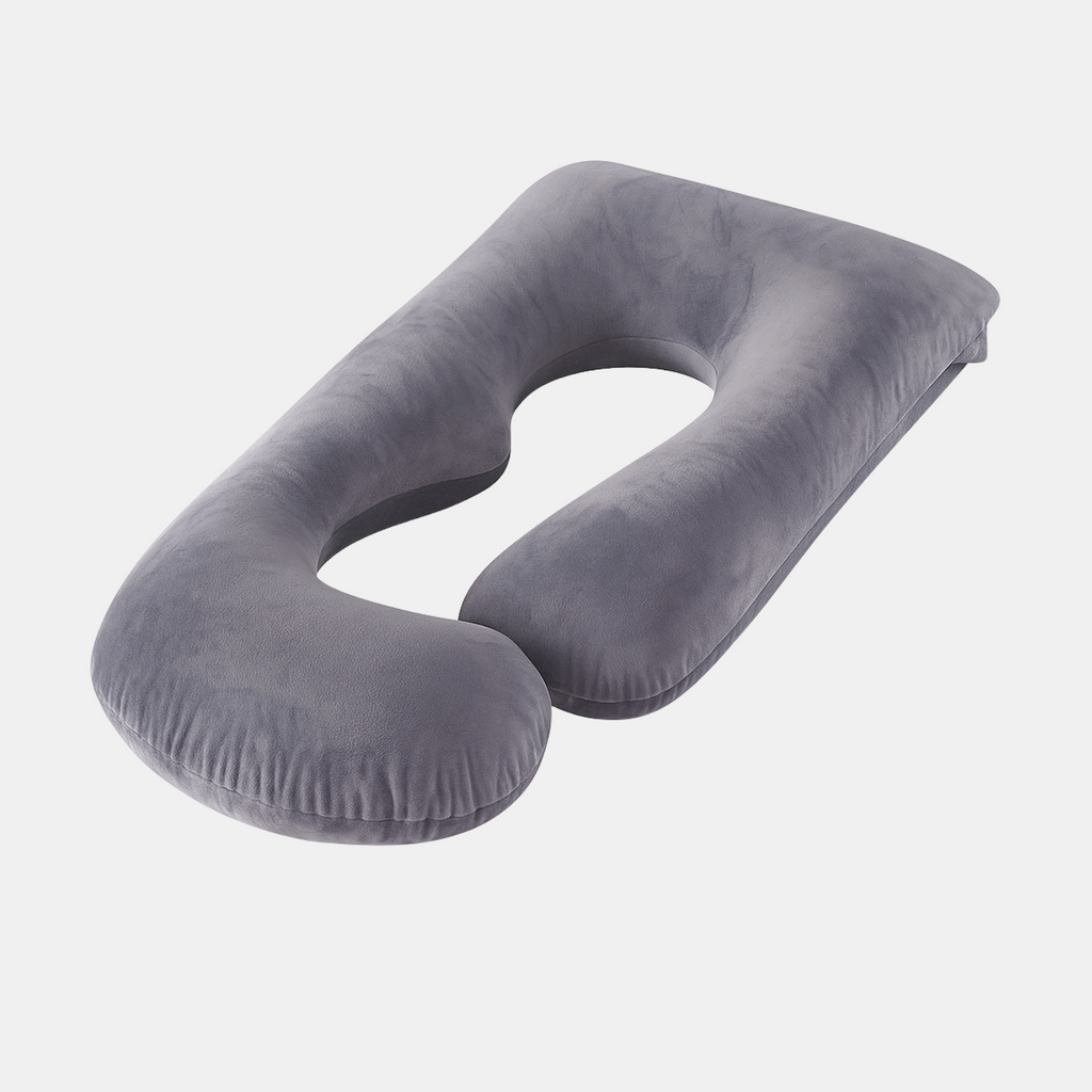 Almohada Hug – Comodidad total para embarazadas y mamás lactantes